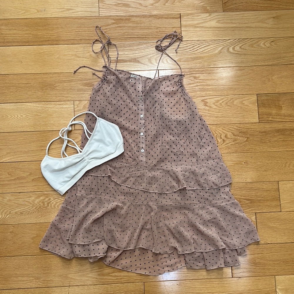 Free People Slip & Bralette